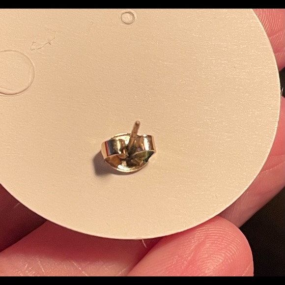 Coach Single Turnlock Earring Bicolor - Picture 2 of 2